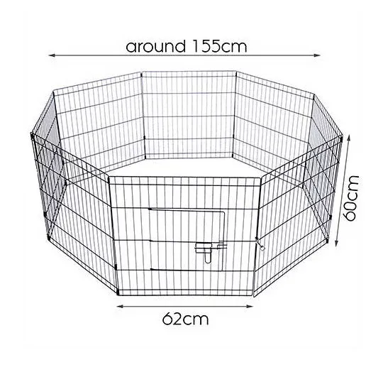 155cm Pet Play Pen (60cm High)
