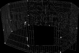 24" Black Powder-Coated Steel Pet Playpen, 8 Panels