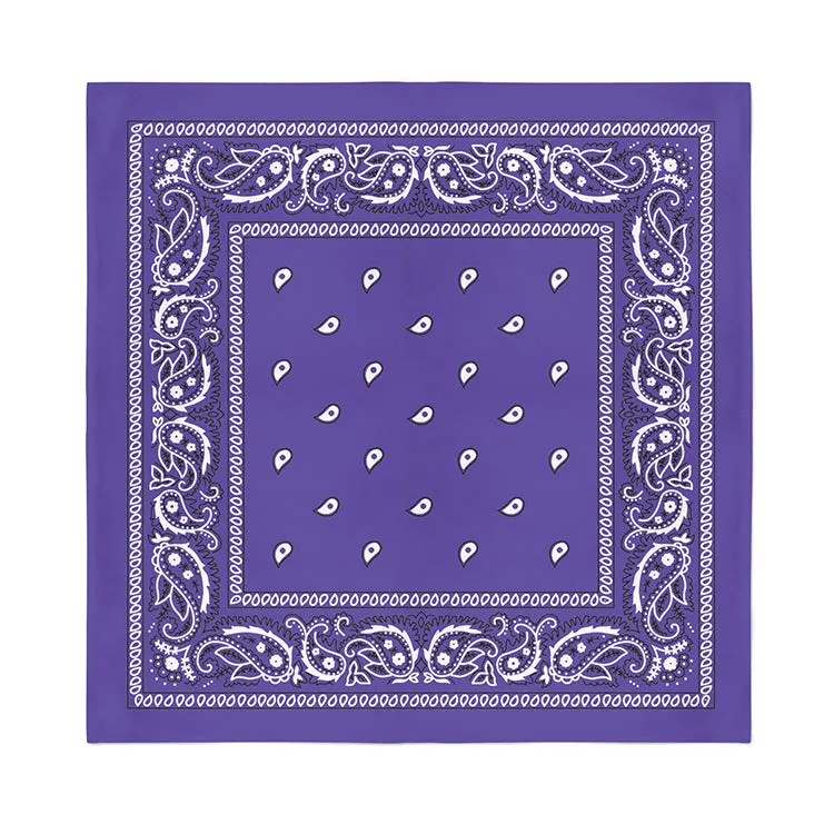 60 Pack POLYESTER Bandanas