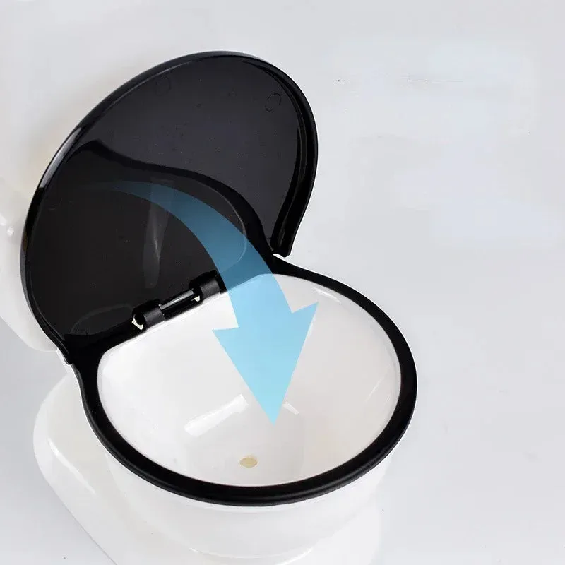 600 Ml Cat Spoof Toilet Water Dispenser Shape Drinking
