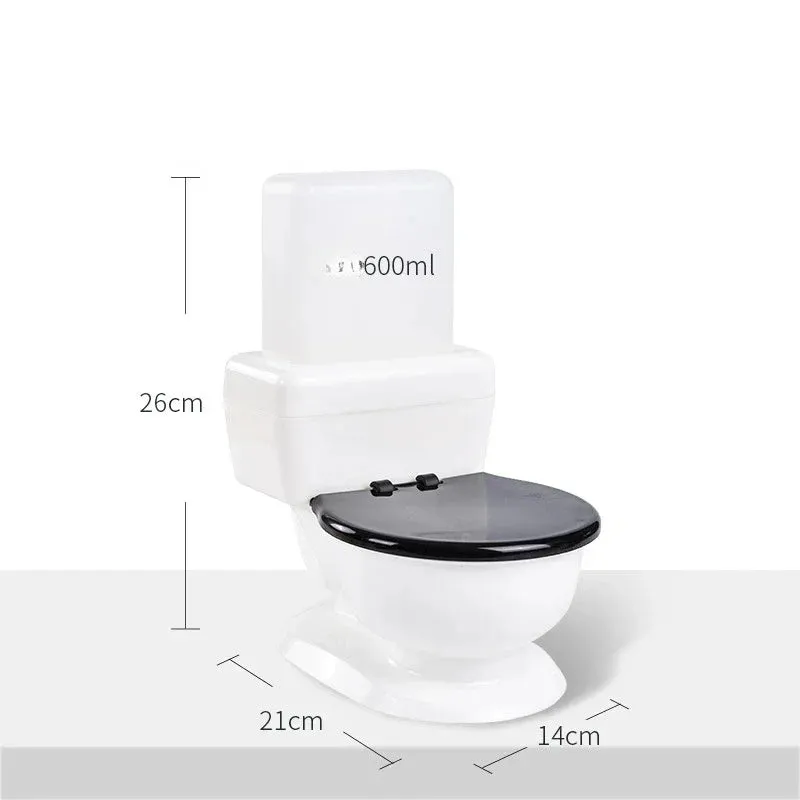 600 Ml Cat Spoof Toilet Water Dispenser Shape Drinking