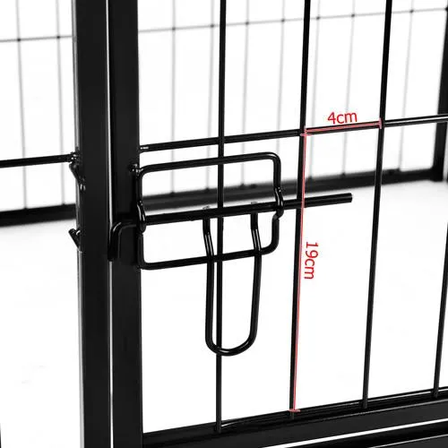 8 Panel Steel Dog Enclosure (80cm High)