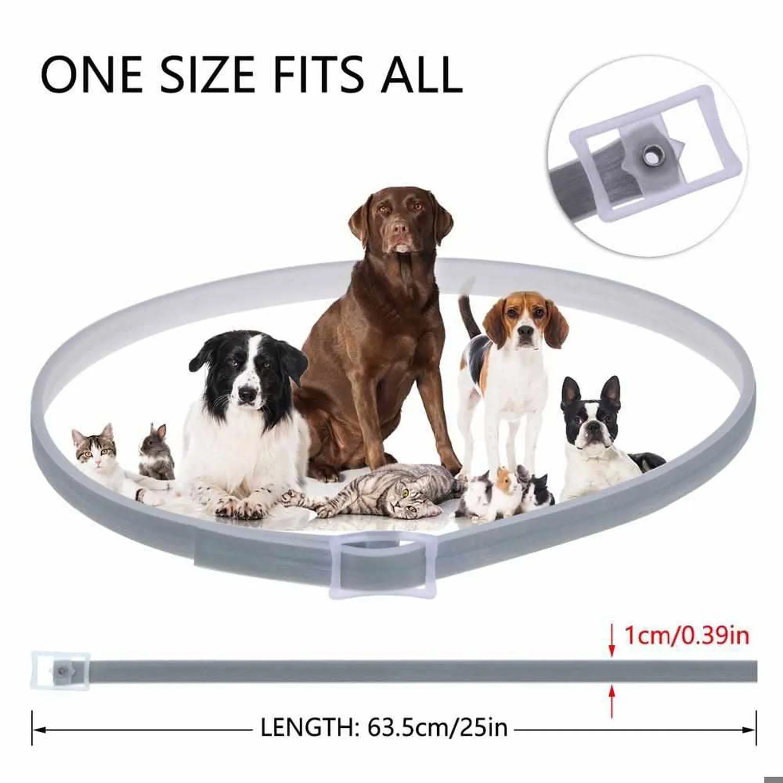 Anti Insect Flea Mosquitoes Ticks Collar For Dog