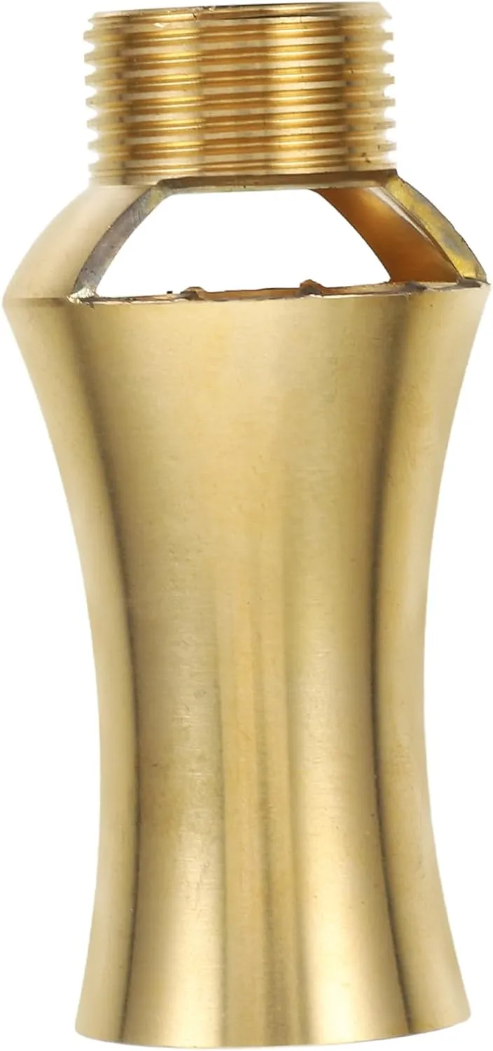 Brass Fountain Spray Head Nozzle for Garden and Rockery Decorations Durable Water Fountain Nozzle Easy Installation for Home and Museum Use Multi Directional Water Flow