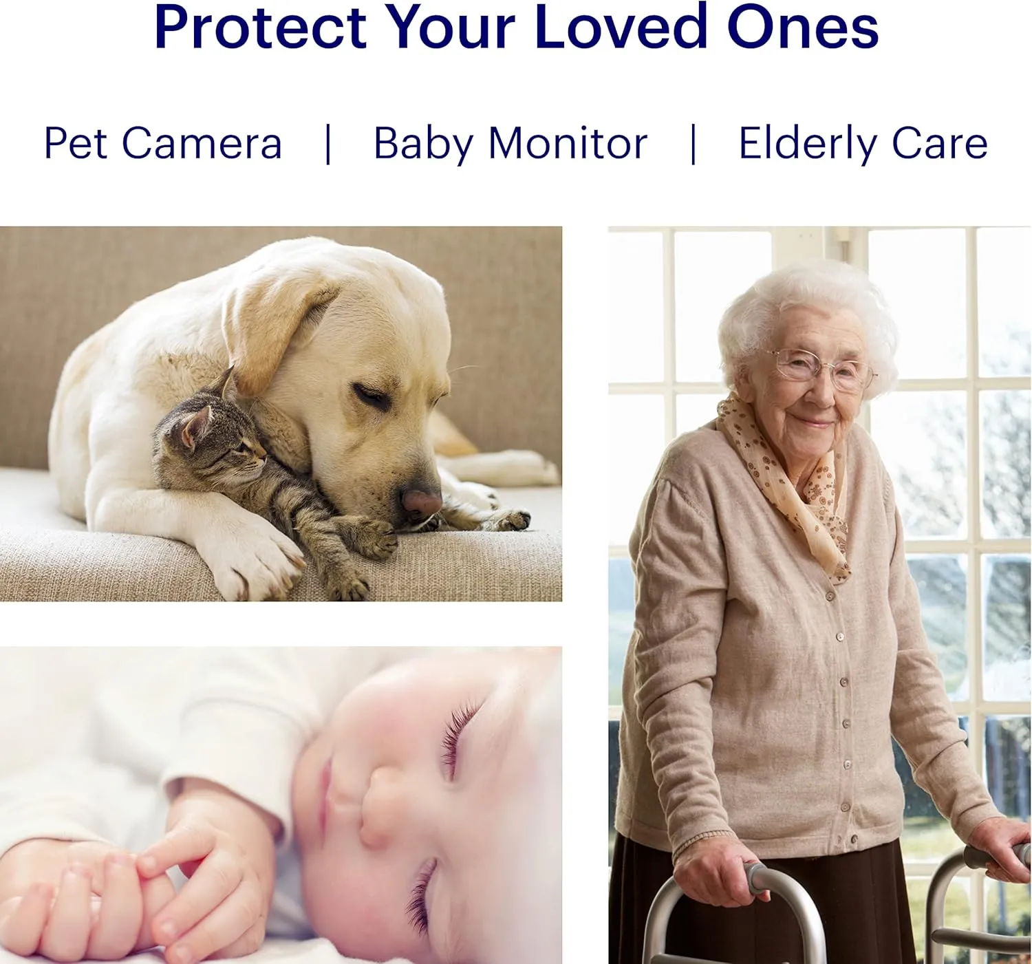 Canary Flex Indoor/Outdoor, Wire-free or Plugged-in, Weatherproof HD Security Camera - Black
