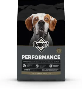 Diamond Performance Recipe with Meat First, High Protein, Grains and No Peas, Lentils, Chickpeas, Potatoes, or Sweet Potatoes