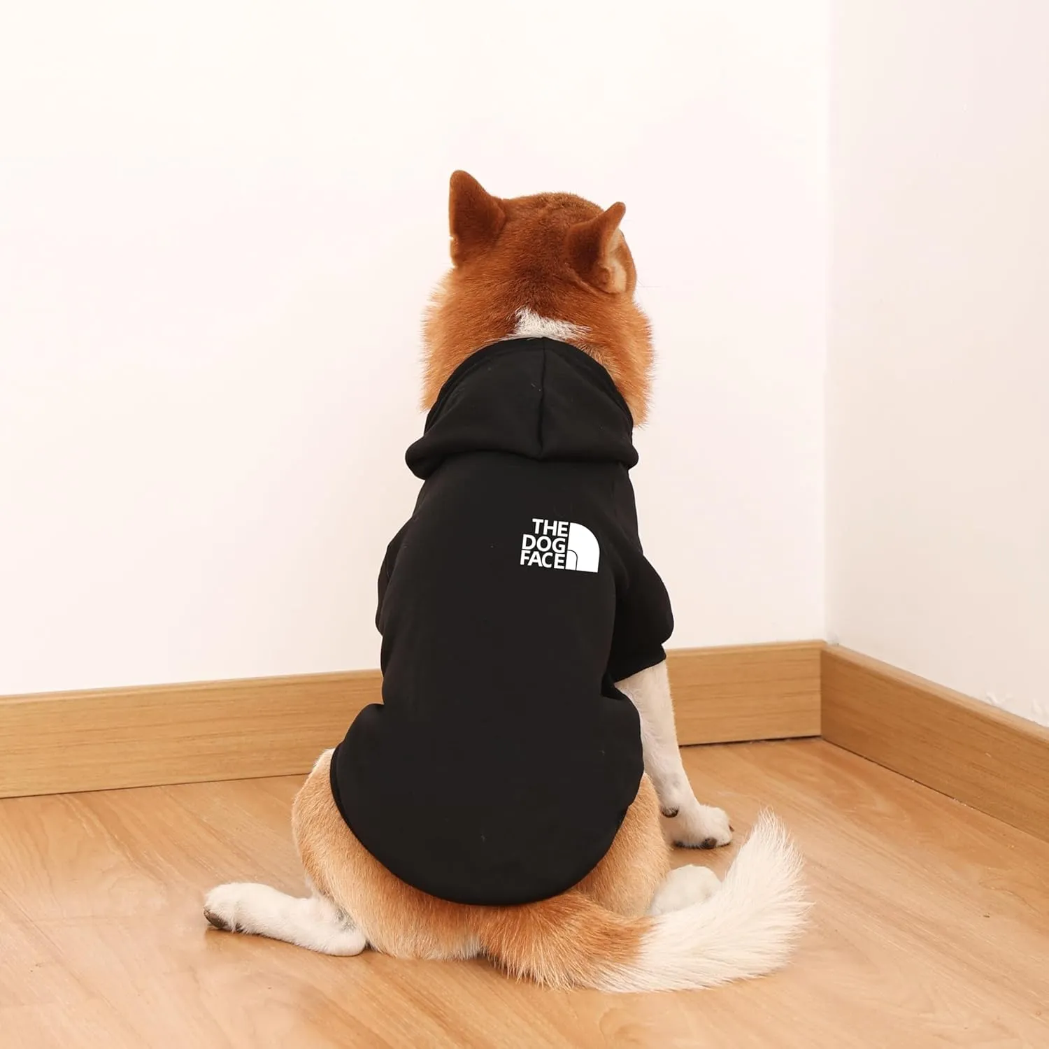 Dog Hoodie - Stylish Outdoor Sports Sweatshirt, Soft and Warm Pet Clothes for Small, Medium and Large Dogs (Black, Medium)