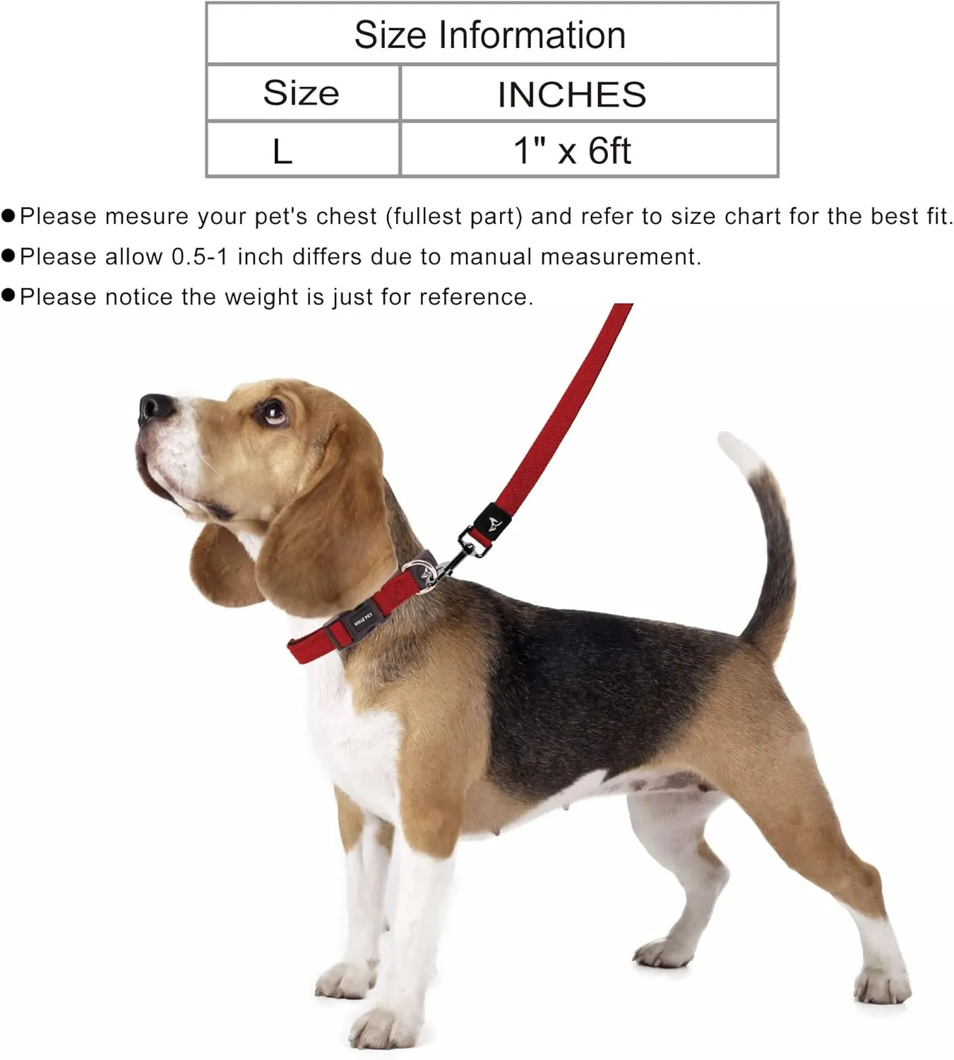 Double Handle Walking/Traffic Air Mesh Leash