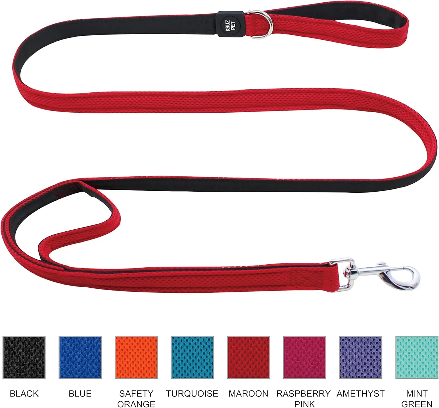 Double Handle Walking/Traffic Air Mesh Leash