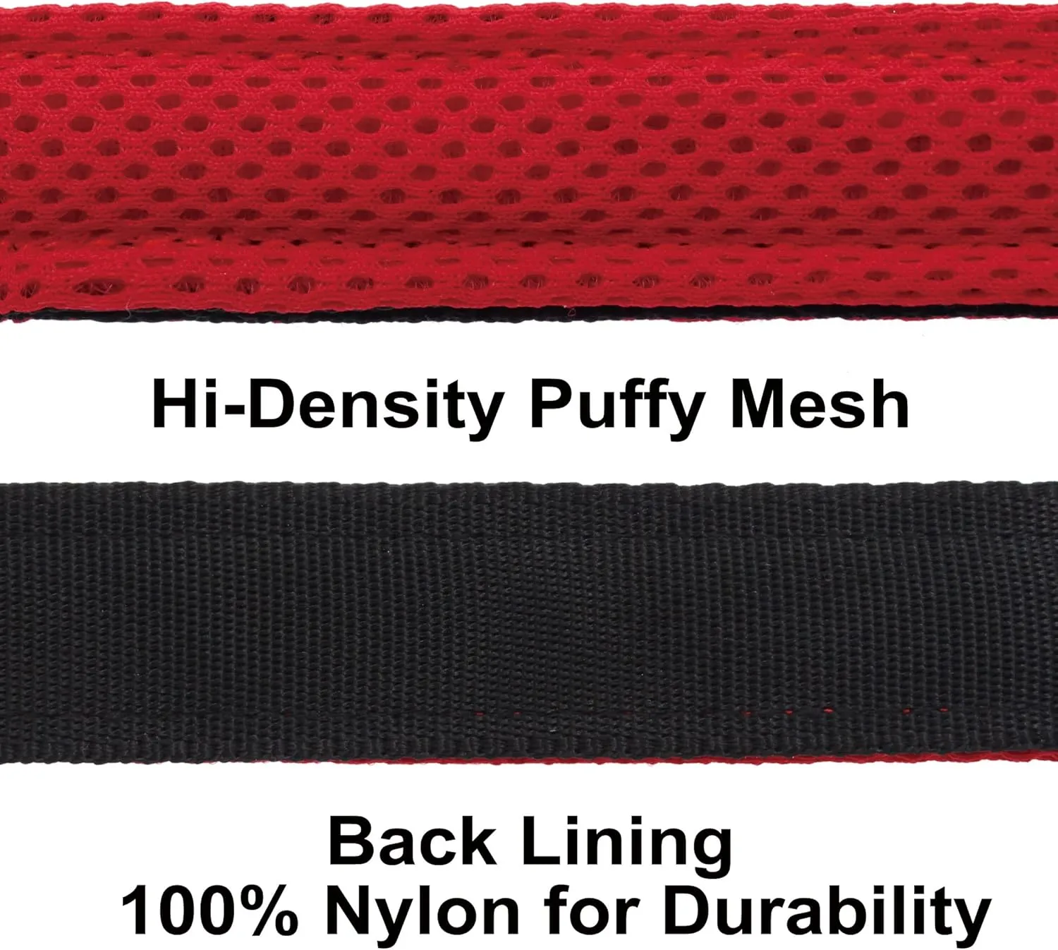 Double Handle Walking/Traffic Air Mesh Leash