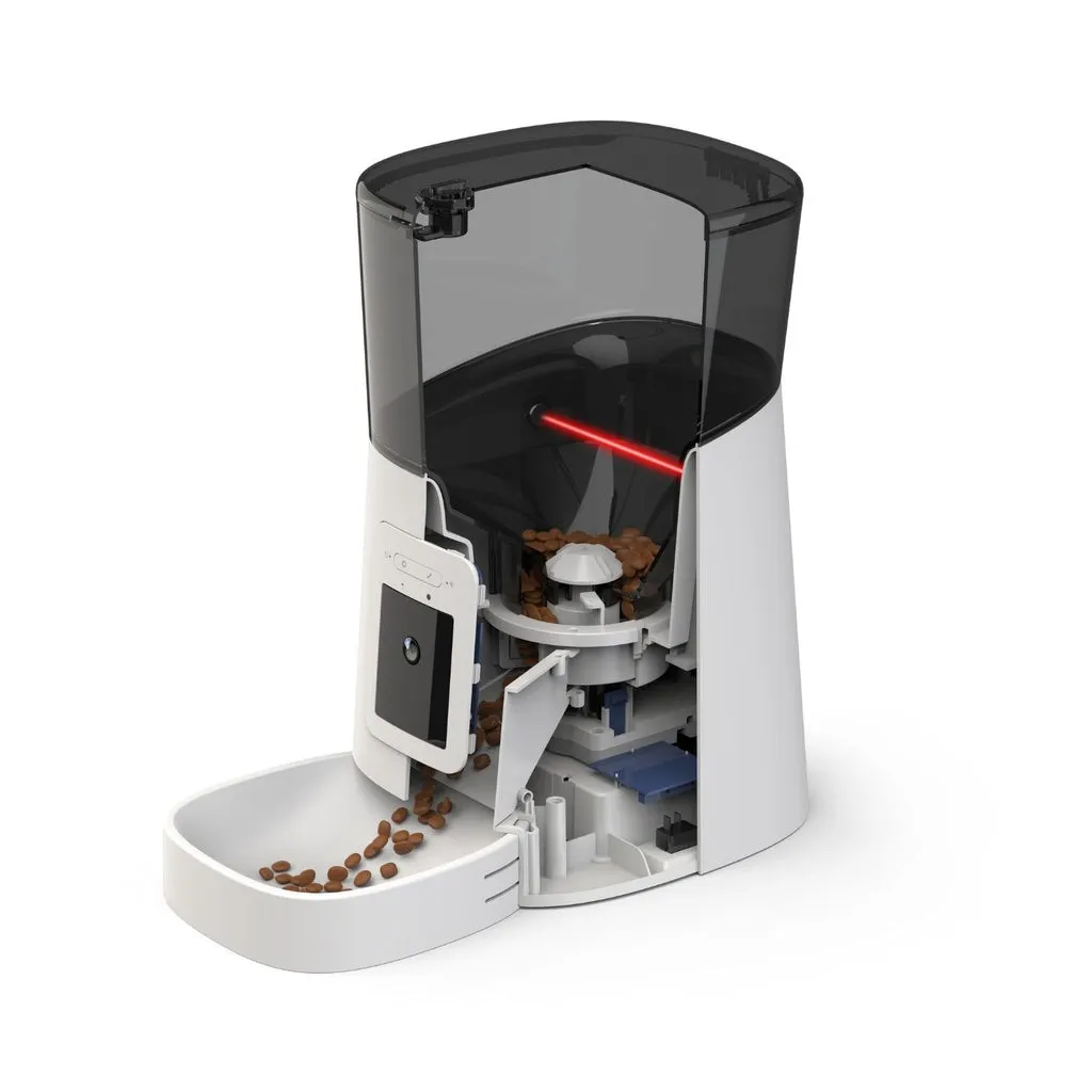 Floofi - Smart Pet Feeder with Camera - White
