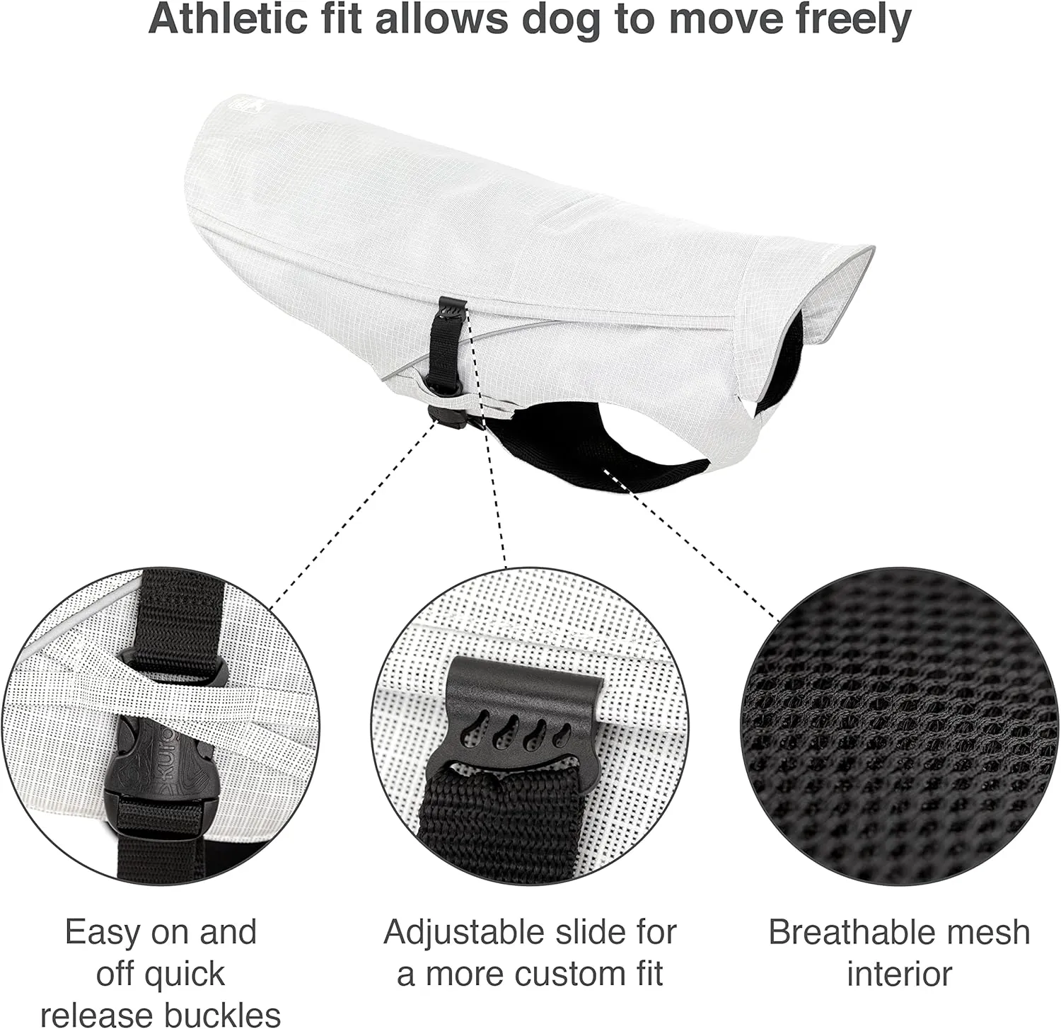 Kurgo Halifax Rain Shell, Dog Raincoat, Waterproof Rain Jacket for Dogs, Pet Poncho, Reflective, Leash Opening, Quick Release Buckles (Slicker Yellow, Small)