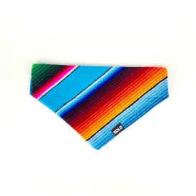 MEDIUM BLUE SARAPE DOG BANDANA. 170
