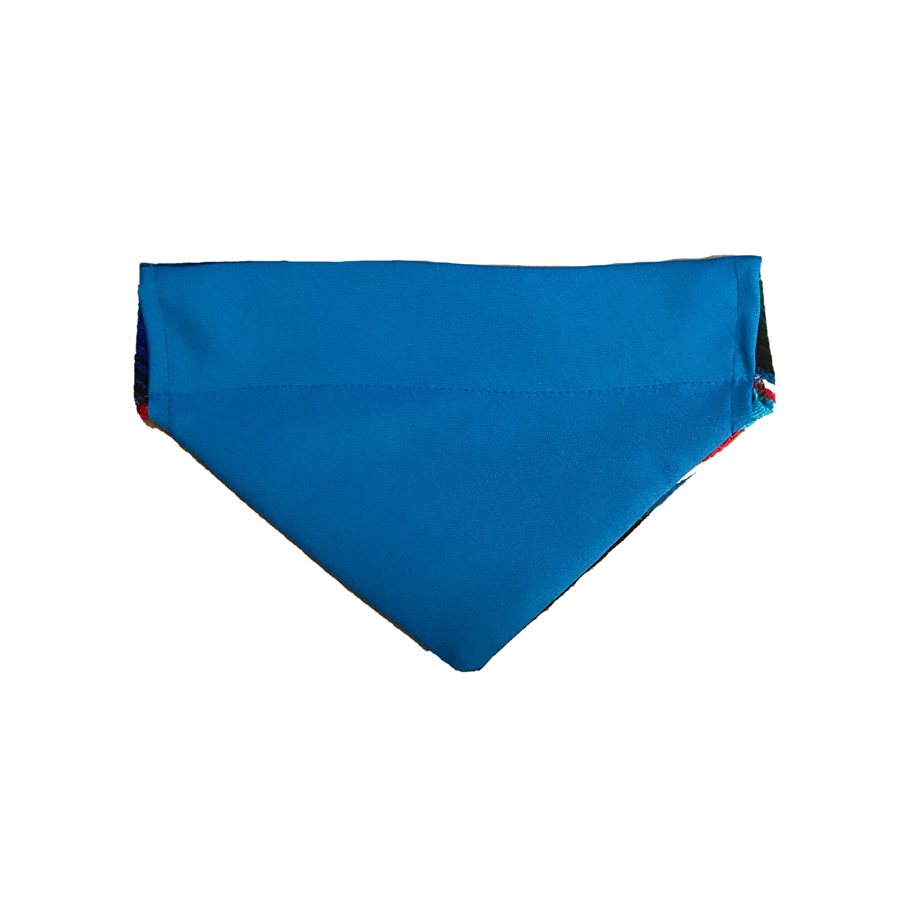 MEDIUM BLUE SARAPE DOG BANDANA. 170