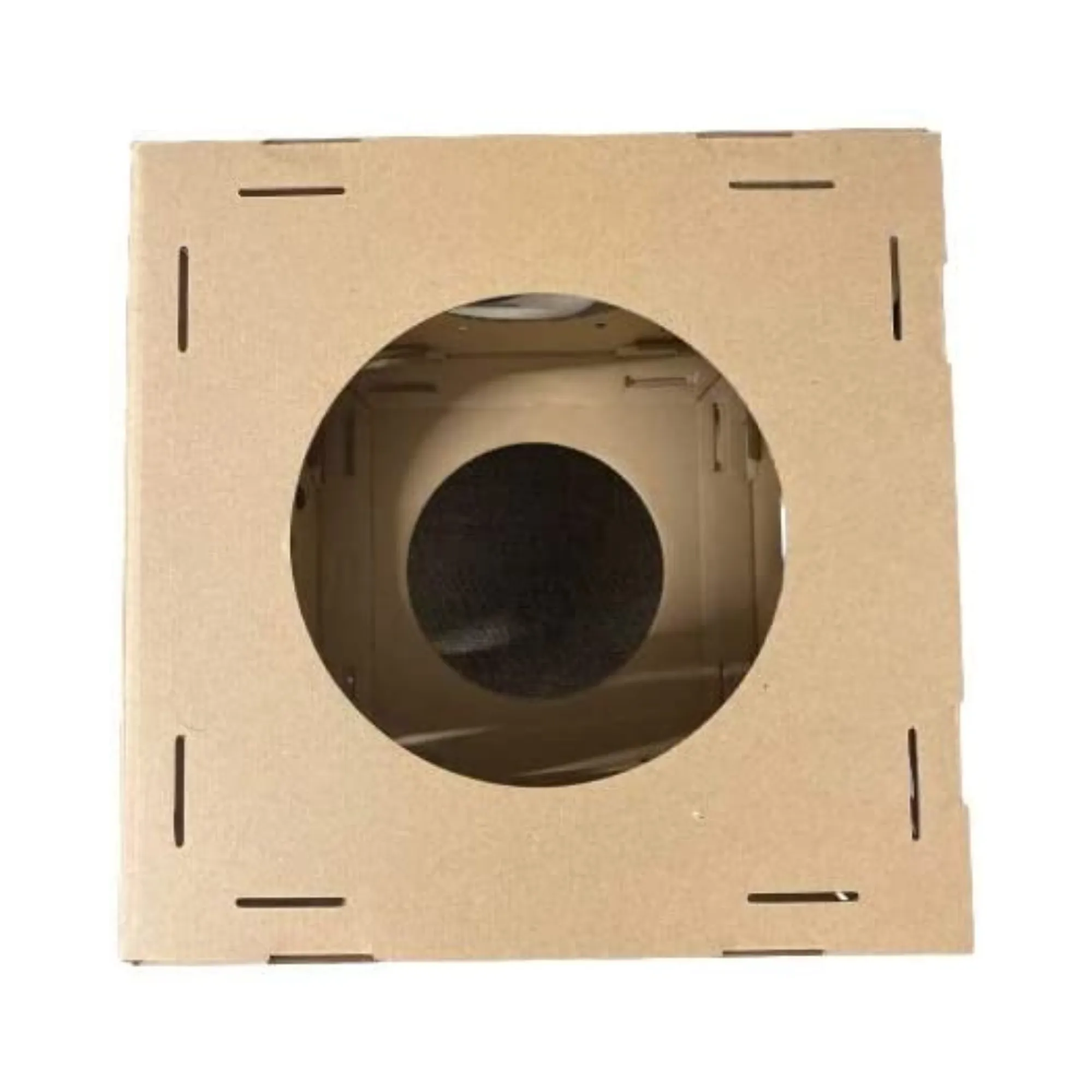 Midlee Cardboard Cat Climbing House Furniture- 2 Tower w/Scratching Pads