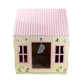 Midlee Cottage Cat Scratcher House