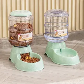 New Pet Automatic Feeding And Drinking Dispenser