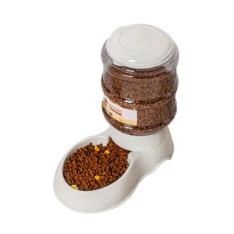 New Pet Automatic Feeding And Drinking Dispenser
