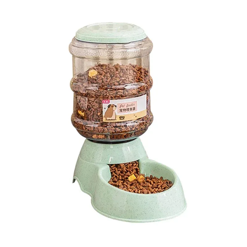 New Pet Automatic Feeding And Drinking Dispenser