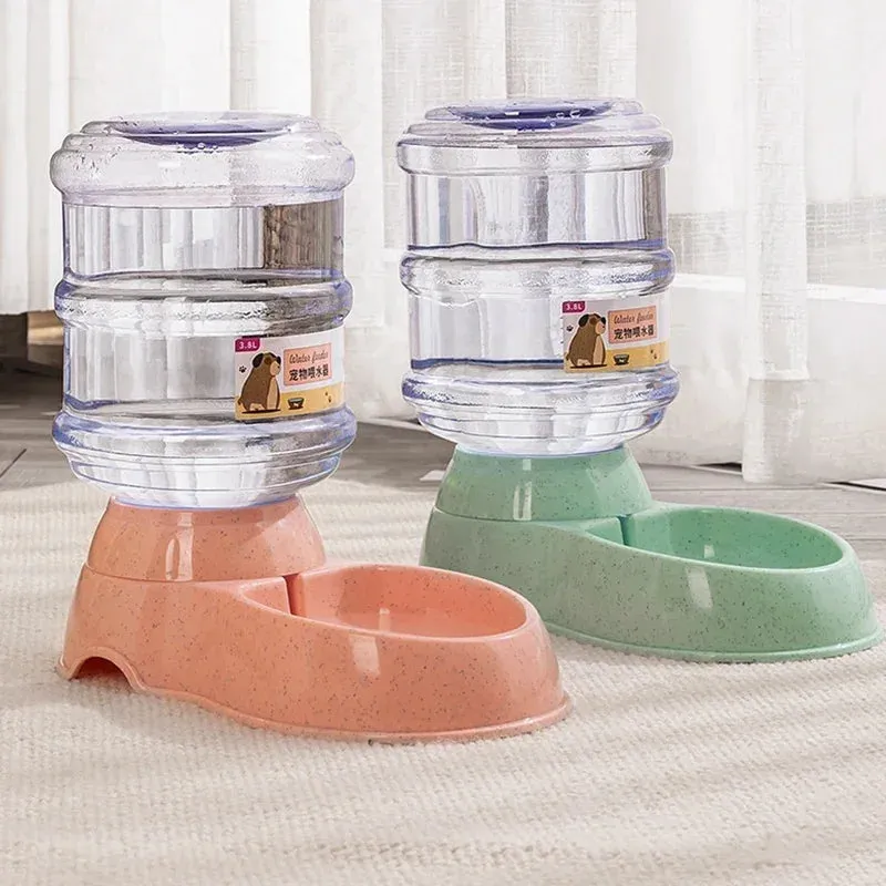 New Pet Automatic Feeding And Drinking Dispenser