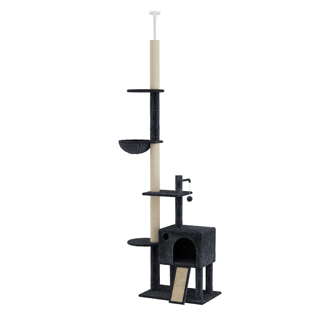 PaWz Floor-to-Ceiling Cat Tree Scratching Condo