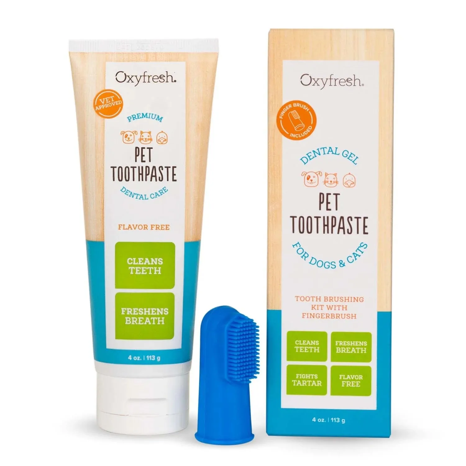 Pet Plaque Fighting Toothpaste & Brush