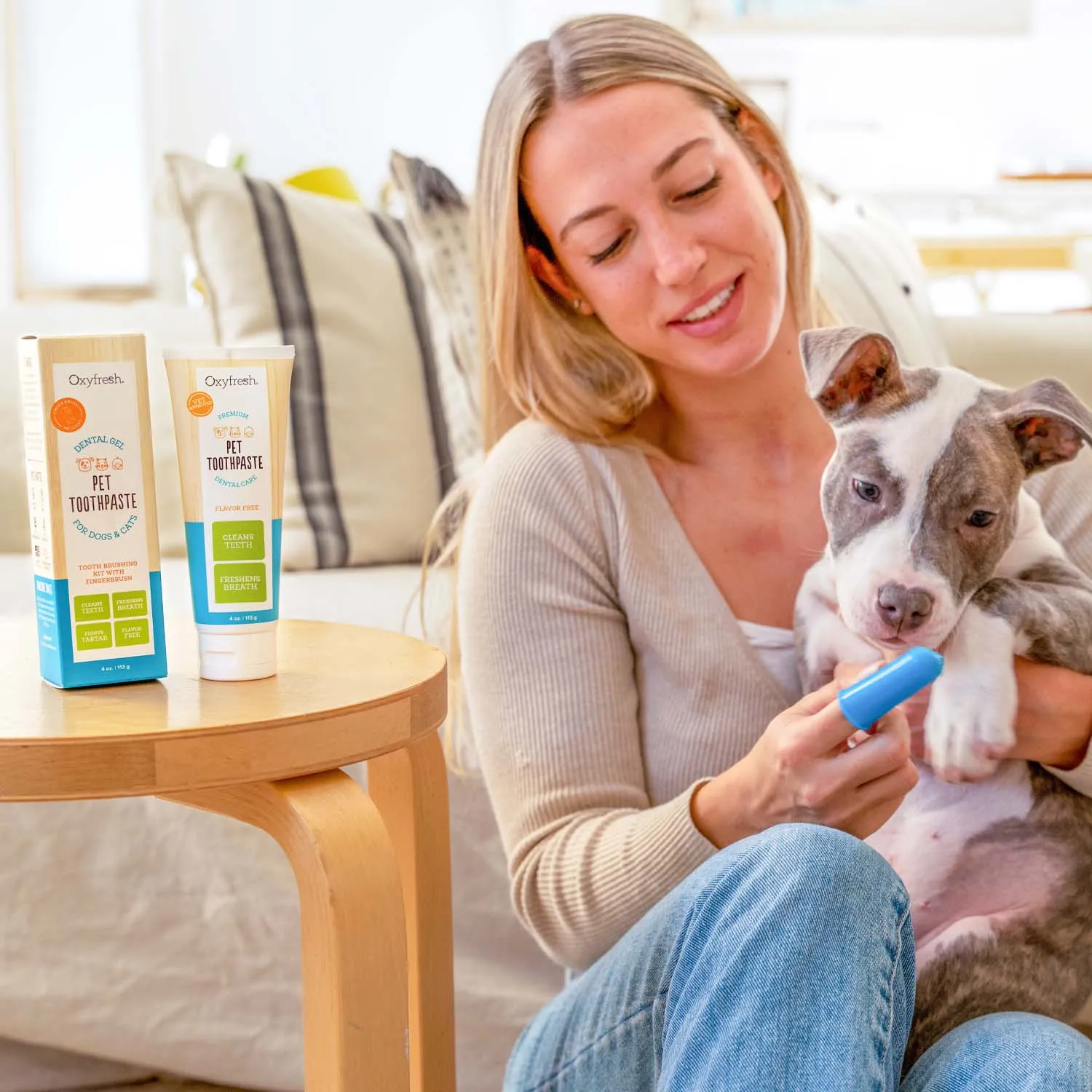 Pet Plaque Fighting Toothpaste & Brush