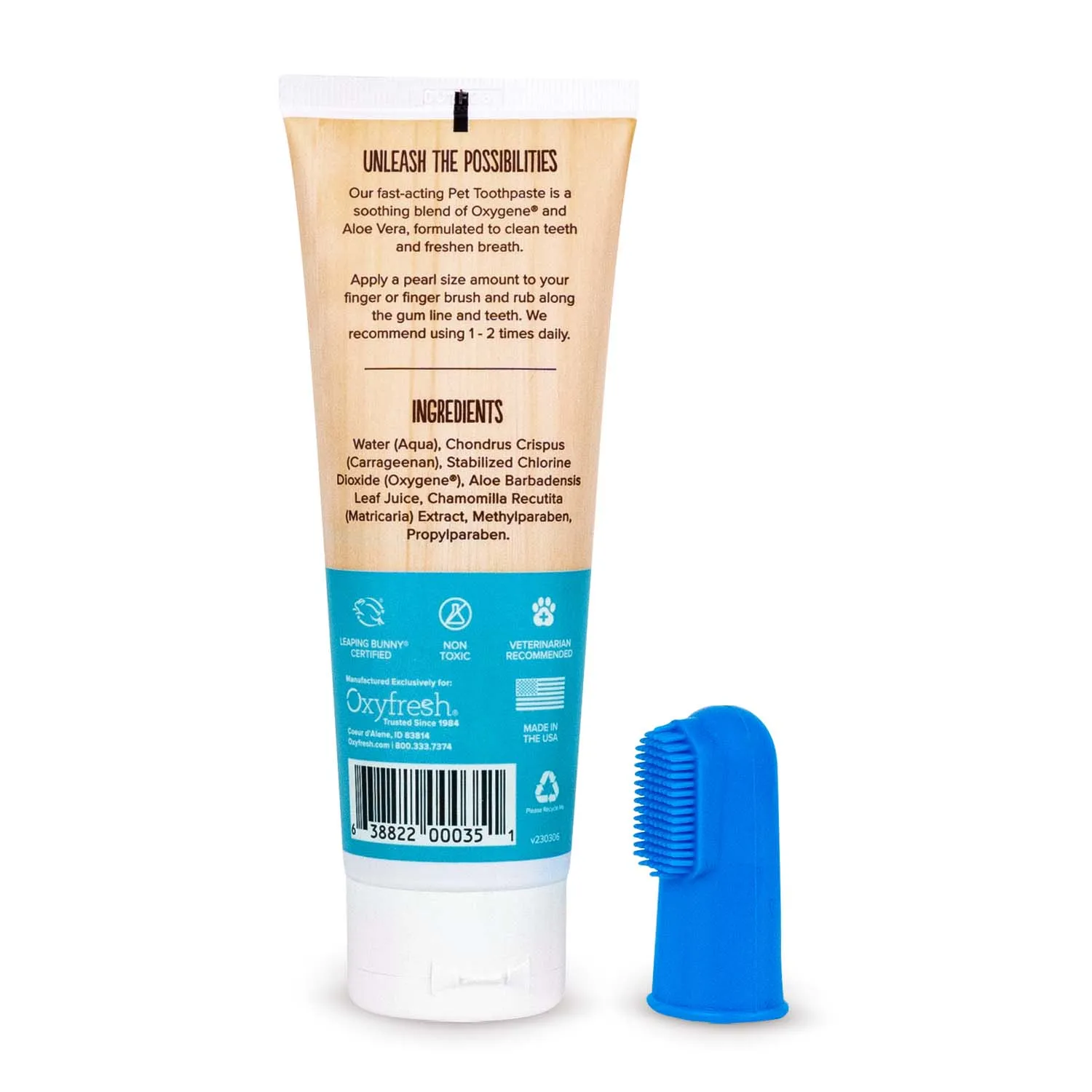 Pet Plaque Fighting Toothpaste & Brush