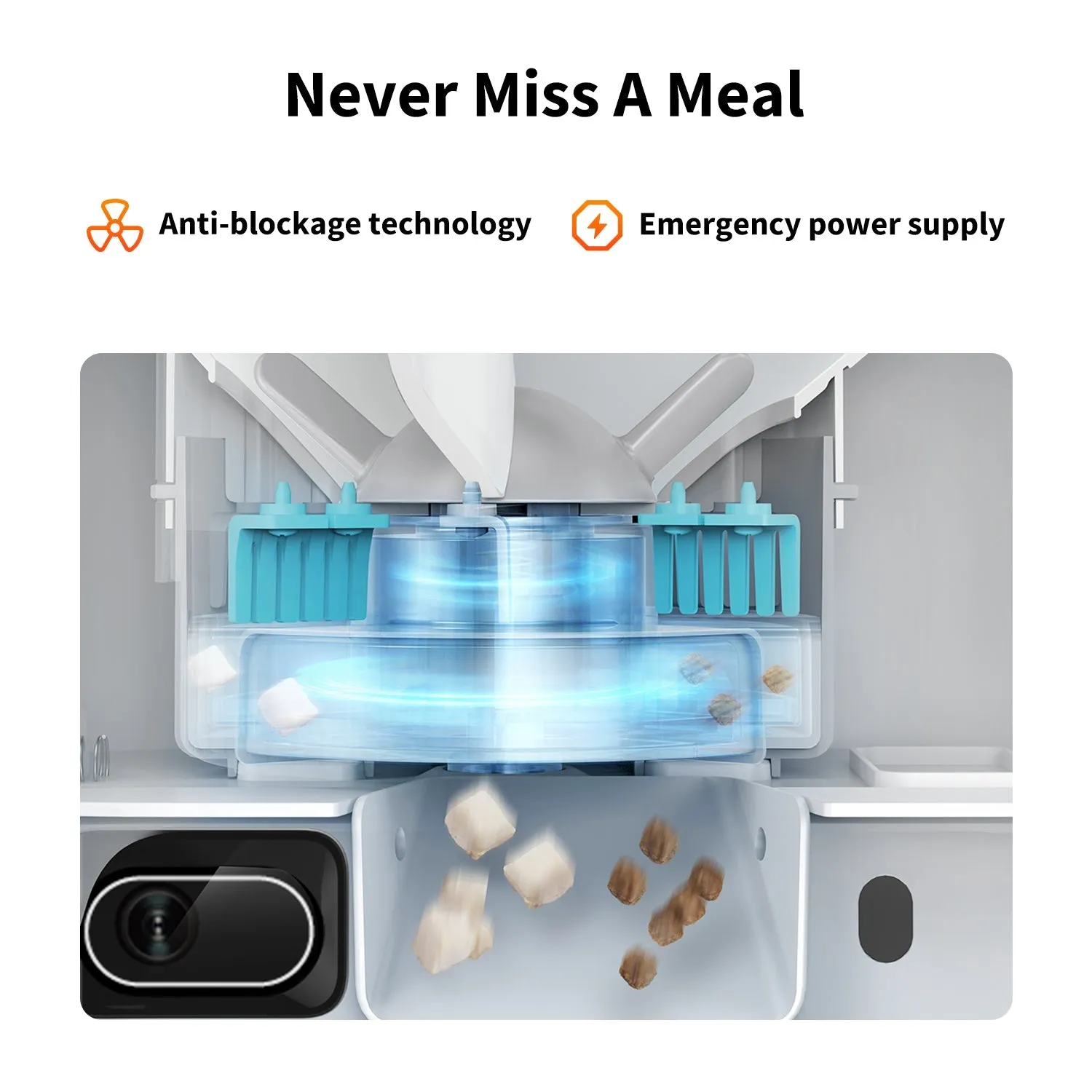 PETKIT Yumshare Dual Hopper Smart Feeder with Built-in Camera