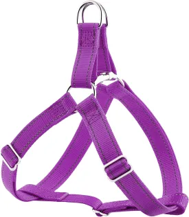 Plutus Pet Step in Dog Harness, Reflective, Adjustable, and Secure with Metal Buckles, Quick Fit Dog Harness for Puppy, Small, Medium and Large Dogs, Purple, XS
