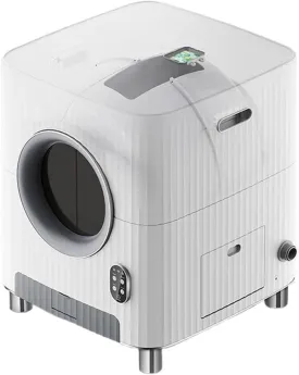 Self-Cleaning Automatic Cat Litter Box - Smart Toilet for Cats(US plug)