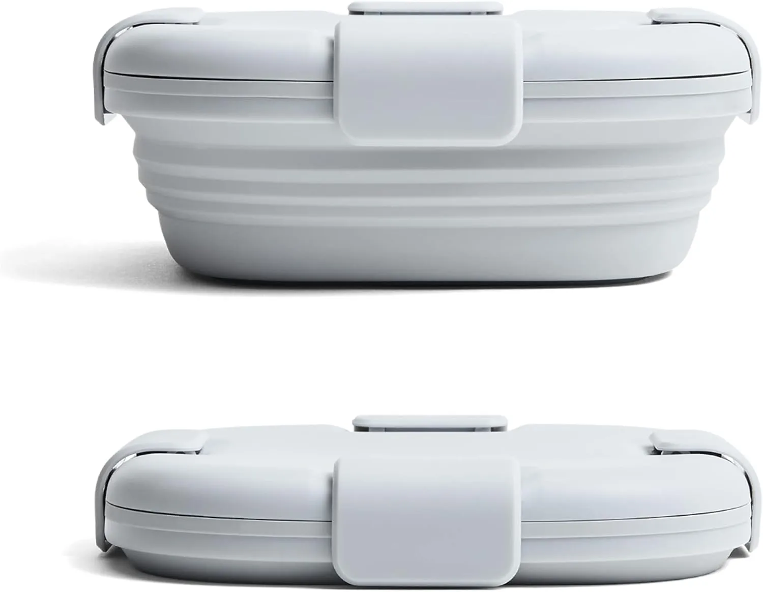 STOJO Collapsible Sandwich Box  24oz, Reusable Food Storage Container, Silicone Bowl for Hot/Cold Food  Meal Prep, Lunch, Camping, Hiking  Dishwasher Safe (Set of 1, Cashmere)