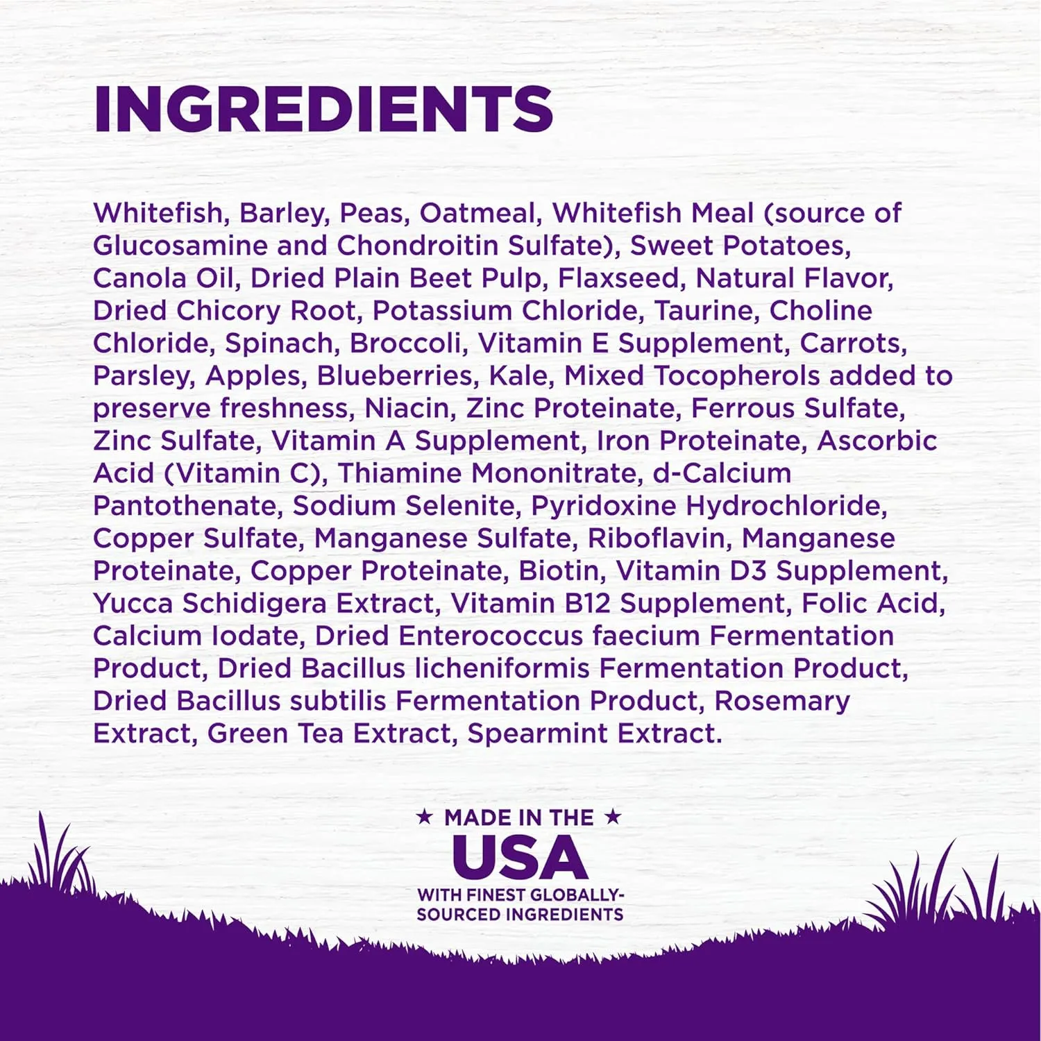 Wellness Complete Health Dry Dog Food, Wholesome Grains, Natural, Whitefish & Sweet Potato Recipe, (15-Pound Bag)