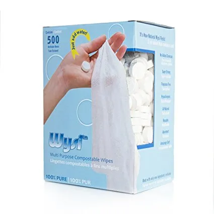 Wysi Biodegradable Toilet Paper Tablets (500 or 1000 Pack)
