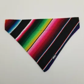 XL BLACK SARAPE DOG BANDANA 277